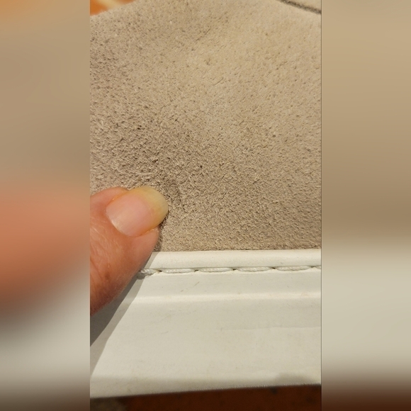 Peter Millar Suede Leather Crown Sneakers Tan & Green Size 10M - Picture 9 of 10